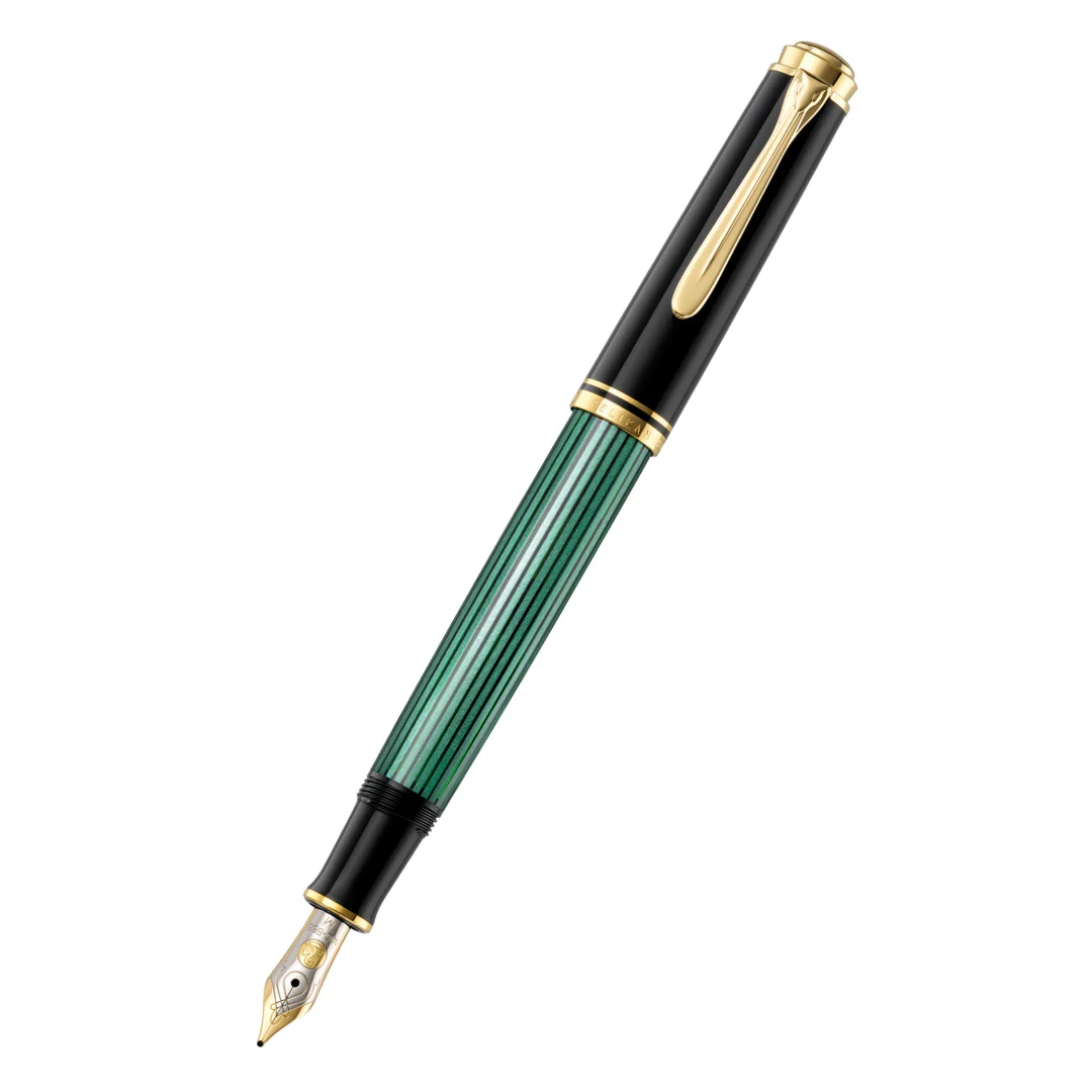 Pelikan - Souverän Fountain Pen - M400 Black-Green