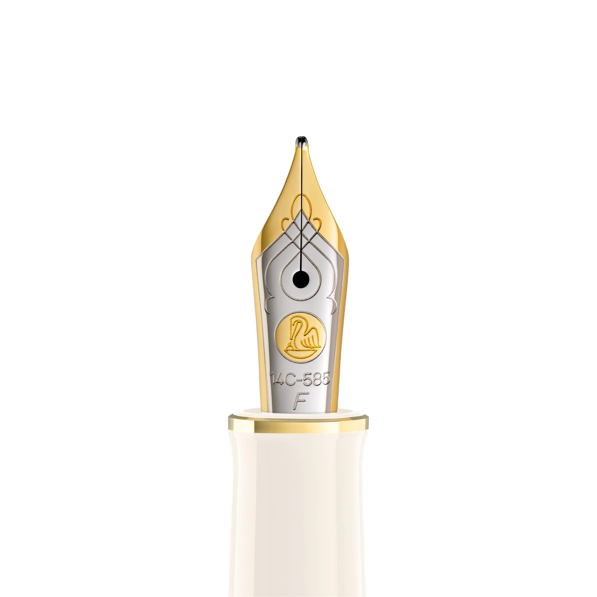 Pelikan - Souverän Fountain Pen - M400 White Tortoise - Image 2