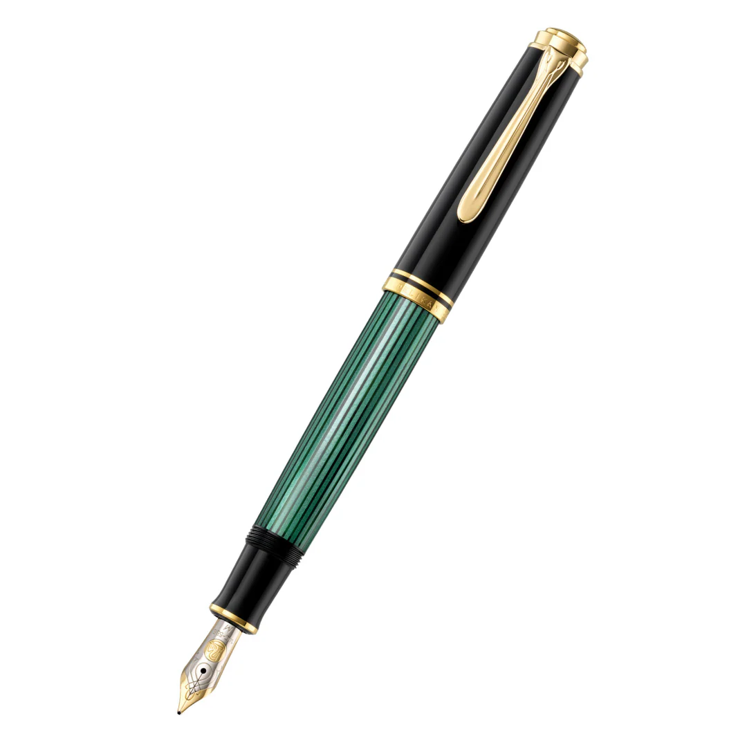 Pelikan - Souverän Fountain Pen - M600 Black-Green