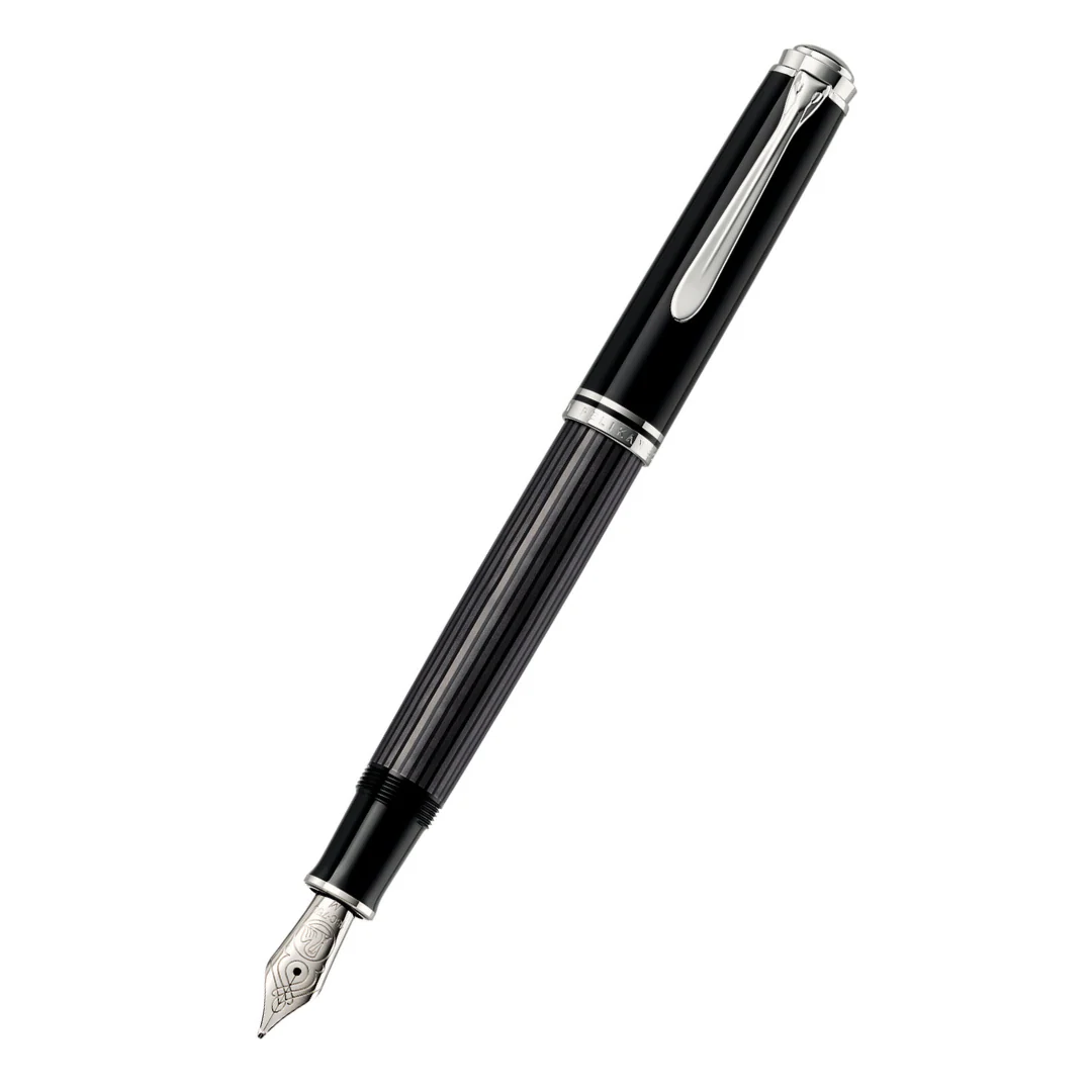 Pelikan - Souverän Stresemann Fountain Pen - M405 Anthracite