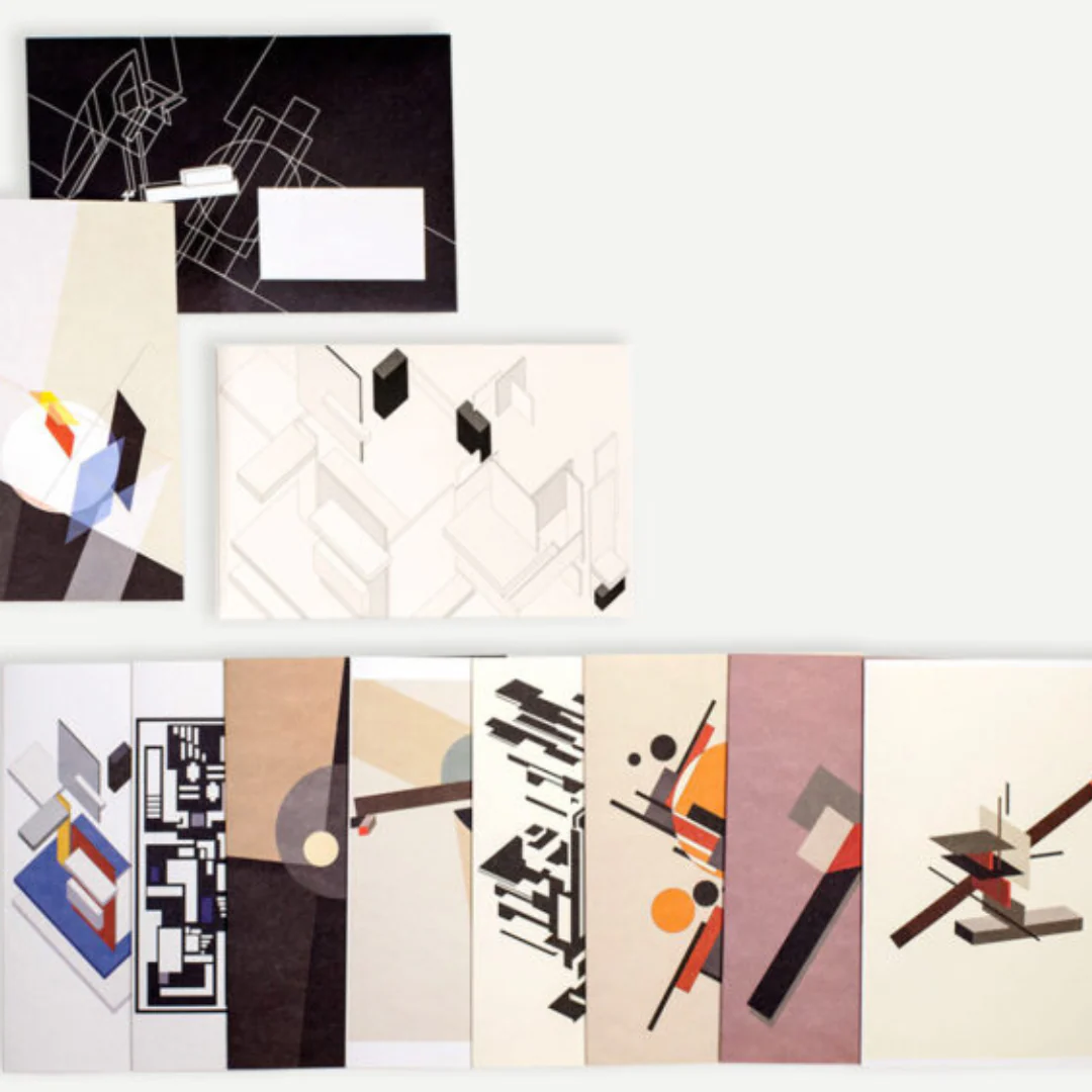 PEPIN PRESS - Greeting Card Set (20 greeting cards and envelopes) - '1920s Avant-Garde' (10 card designs-2 envelope designs) - Image 3