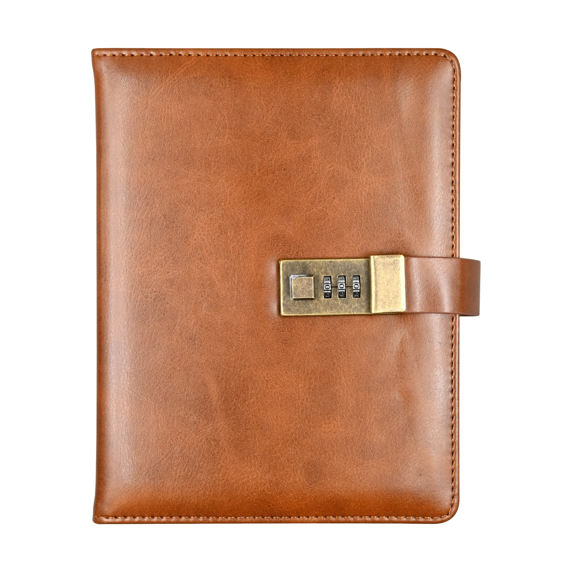 Peter Pauper Press - Artisan Brown Locking Journal