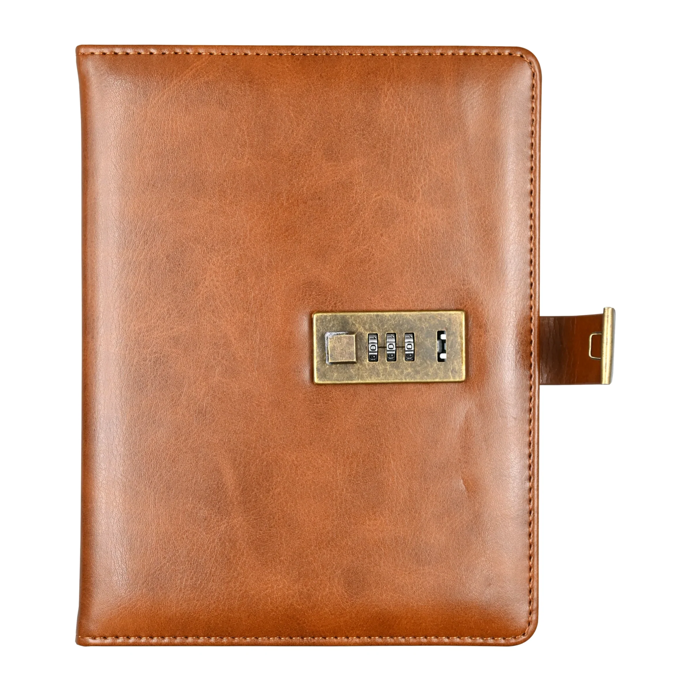 Peter Pauper Press - Artisan Brown Locking Journal - Image 2