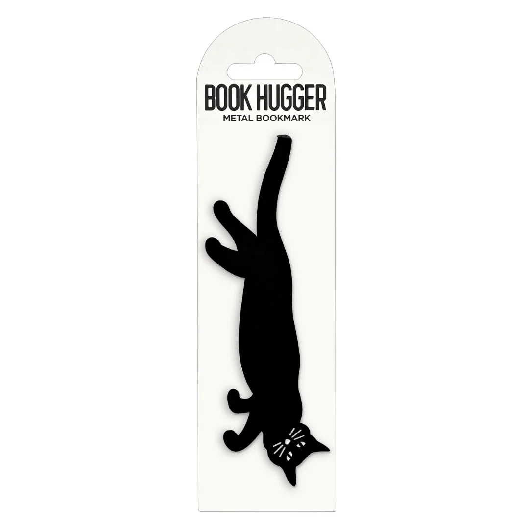 Peter Pauper Press - Book Hugger Metal Bookmark - Curious Cat