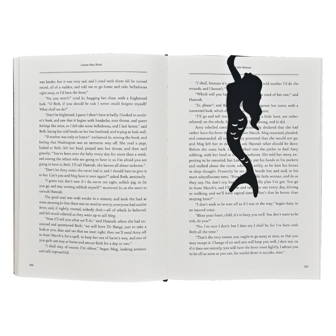 Peter Pauper Press - Book Hugger Metal Bookmark - Mermaid - Image 2