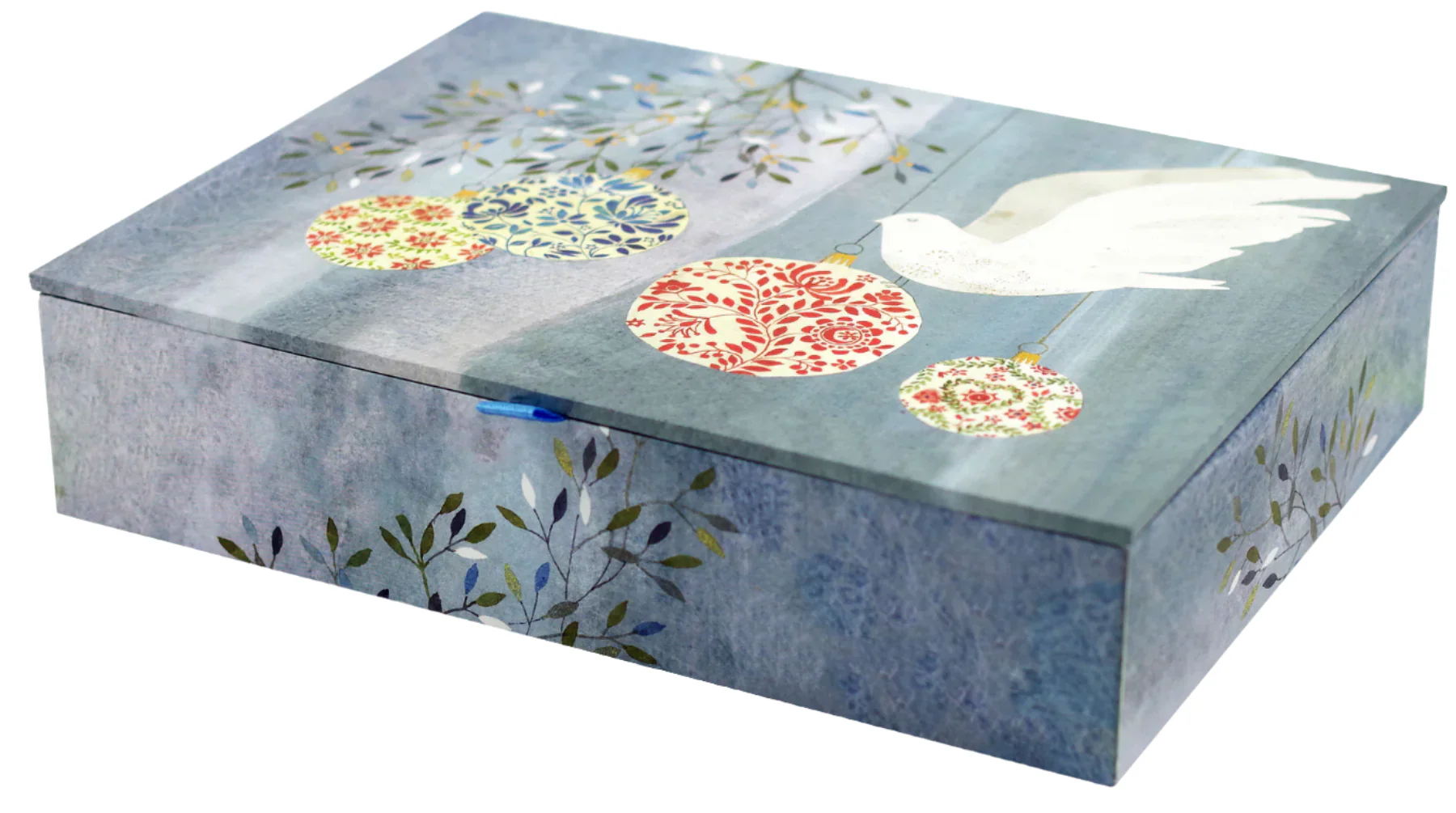 Peter Pauper Press - Boxed Deluxe Holiday Cards - Festive Dove - Image 3