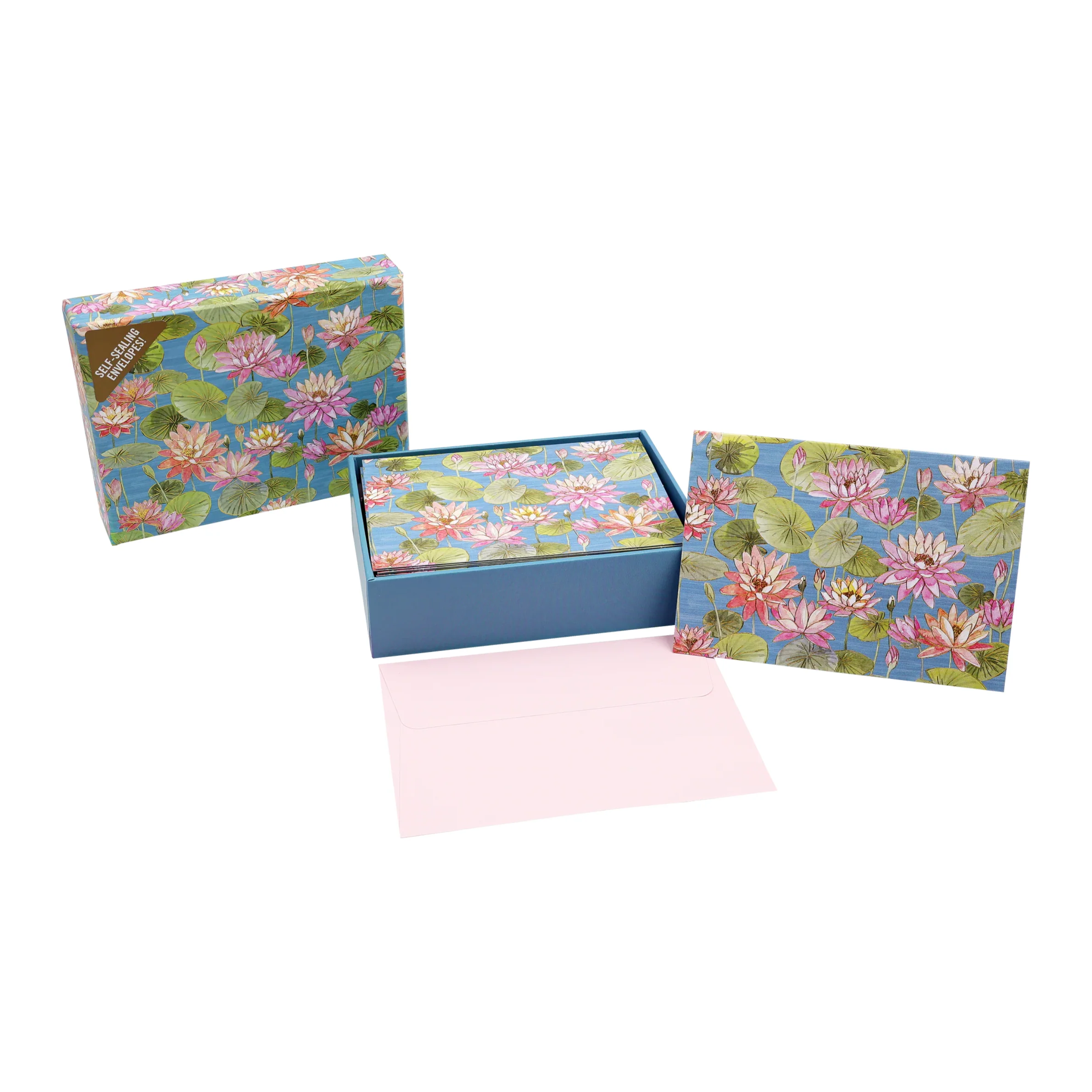 Peter Pauper Press - Boxed Note Cards - Water Lilies - Image 3
