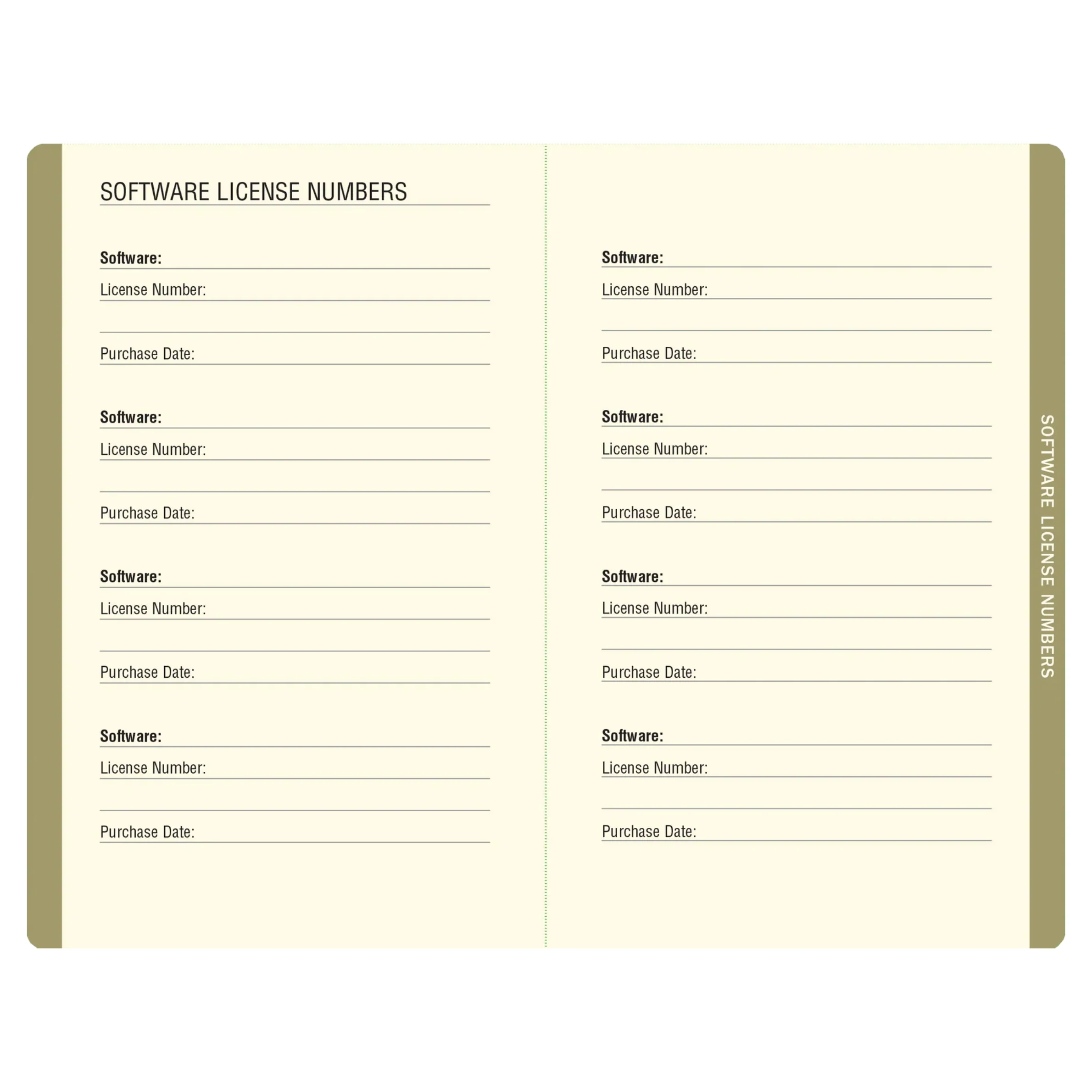 Peter Pauper Press - Internet Address & Password Logbook - Midnight Floral - Image 5