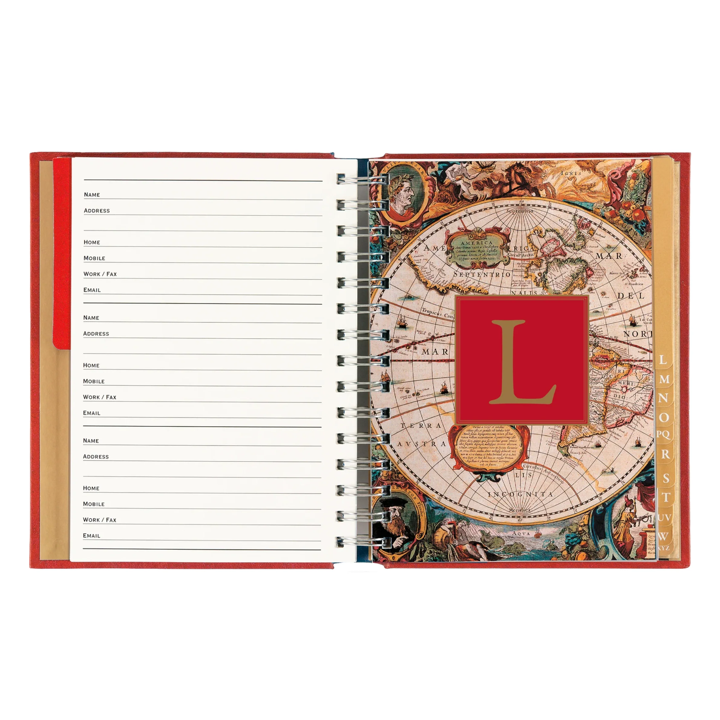 Peter Pauper Press - Large Address Book - Old World - Image 2