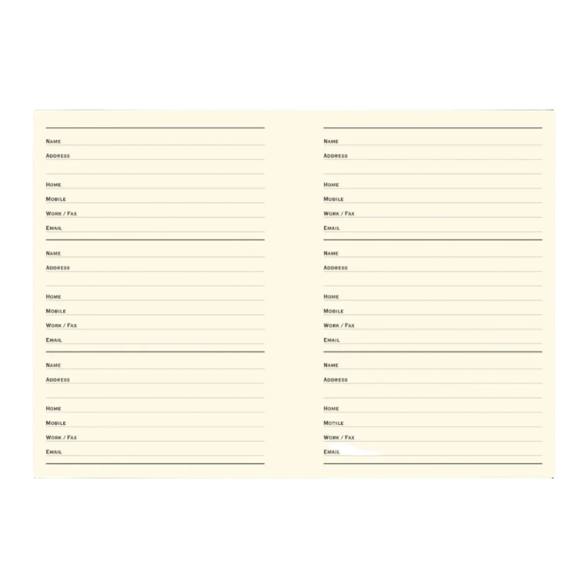 Peter Pauper Press - Large Address Book - Old World - Image 3