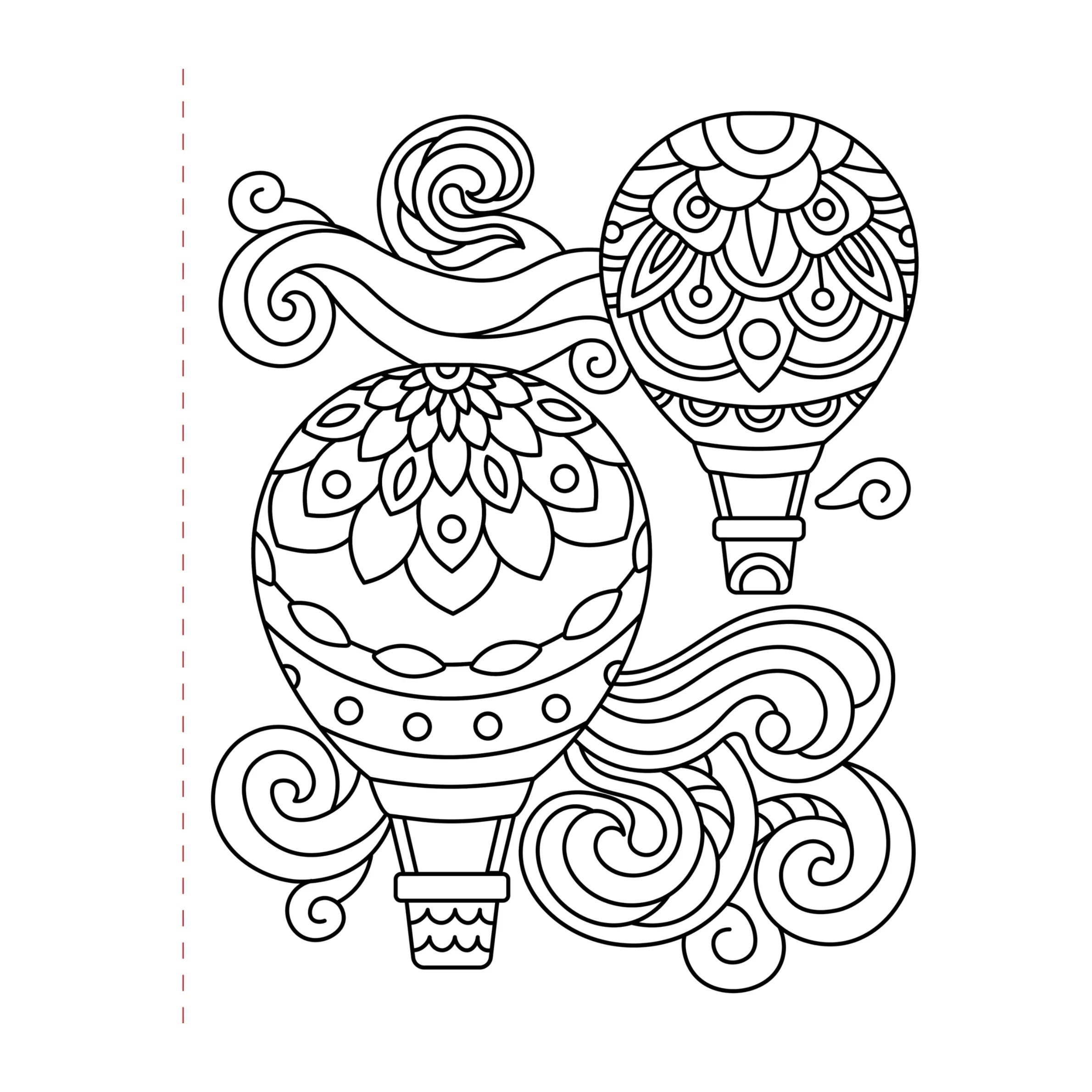 Peter Pauper Press - Large Print Coloring Book - Stress Relief - Image 2