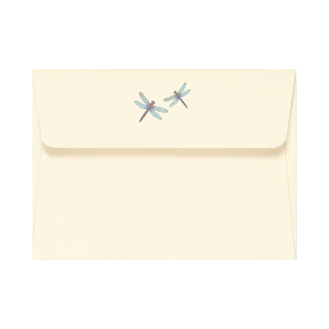 Peter Pauper Press - Letter-Perfect Stationery - Blue Dragonflies - Image 2
