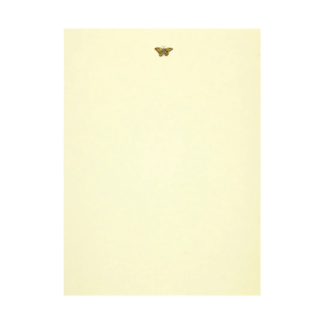 Peter Pauper Press - Letter-Perfect Stationery Set - Gold Butterfly