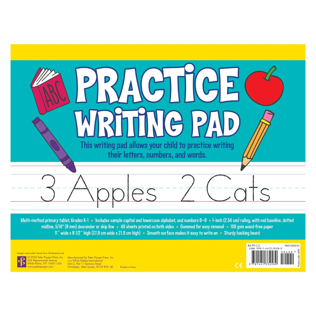 Peter Pauper Press - Practice Writing Pad