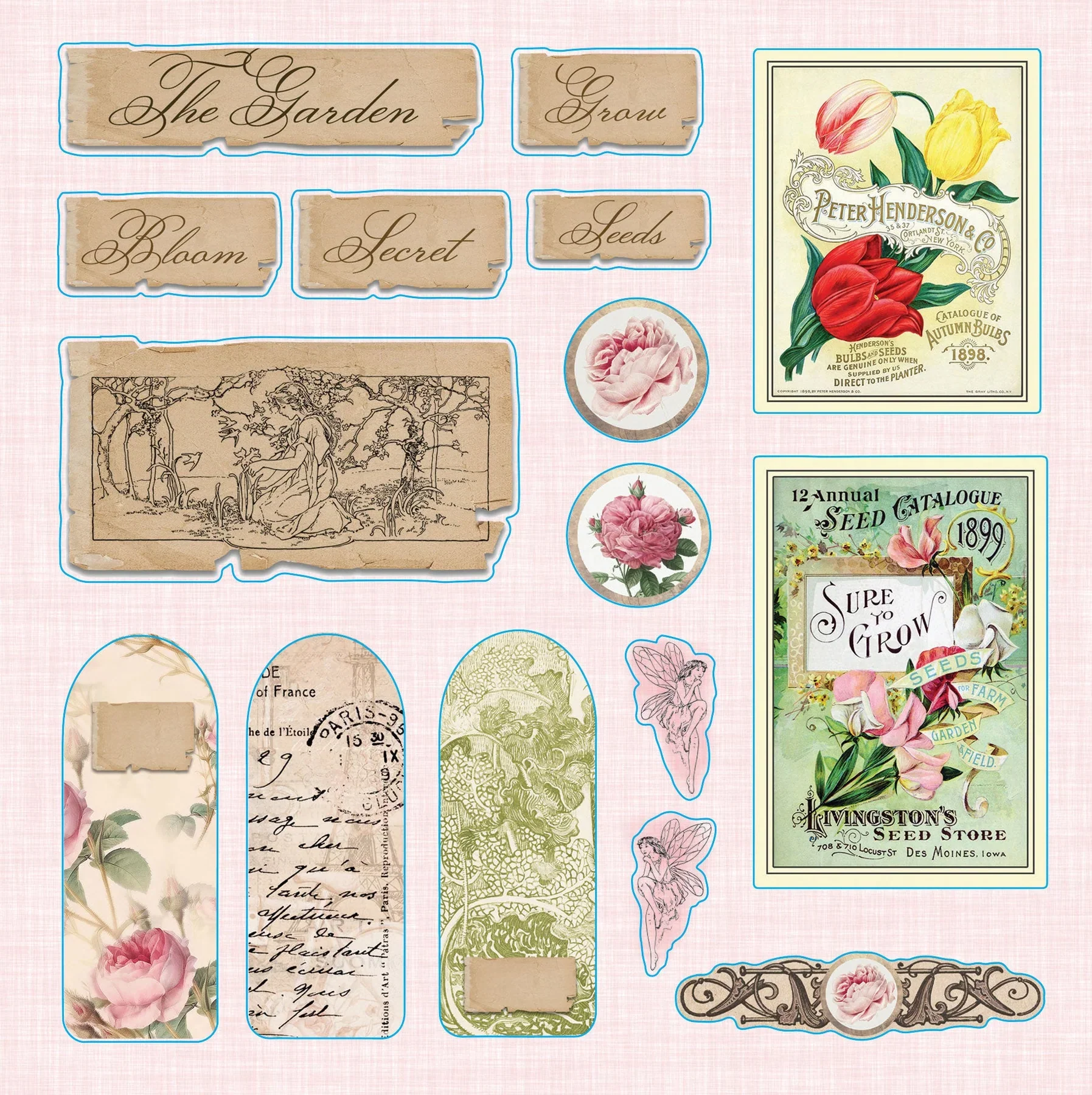 Peter Pauper Press - Sticker Book - Faerie Kingdom - Image 3