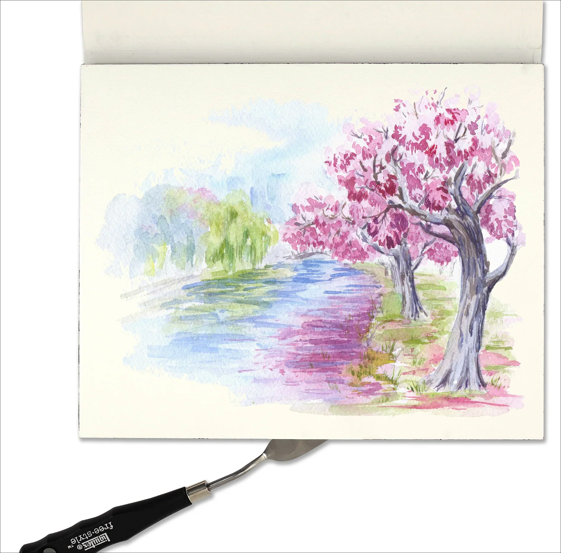 Peter Pauper Press - Studio Series - Watercolor Paper Block - Image 2