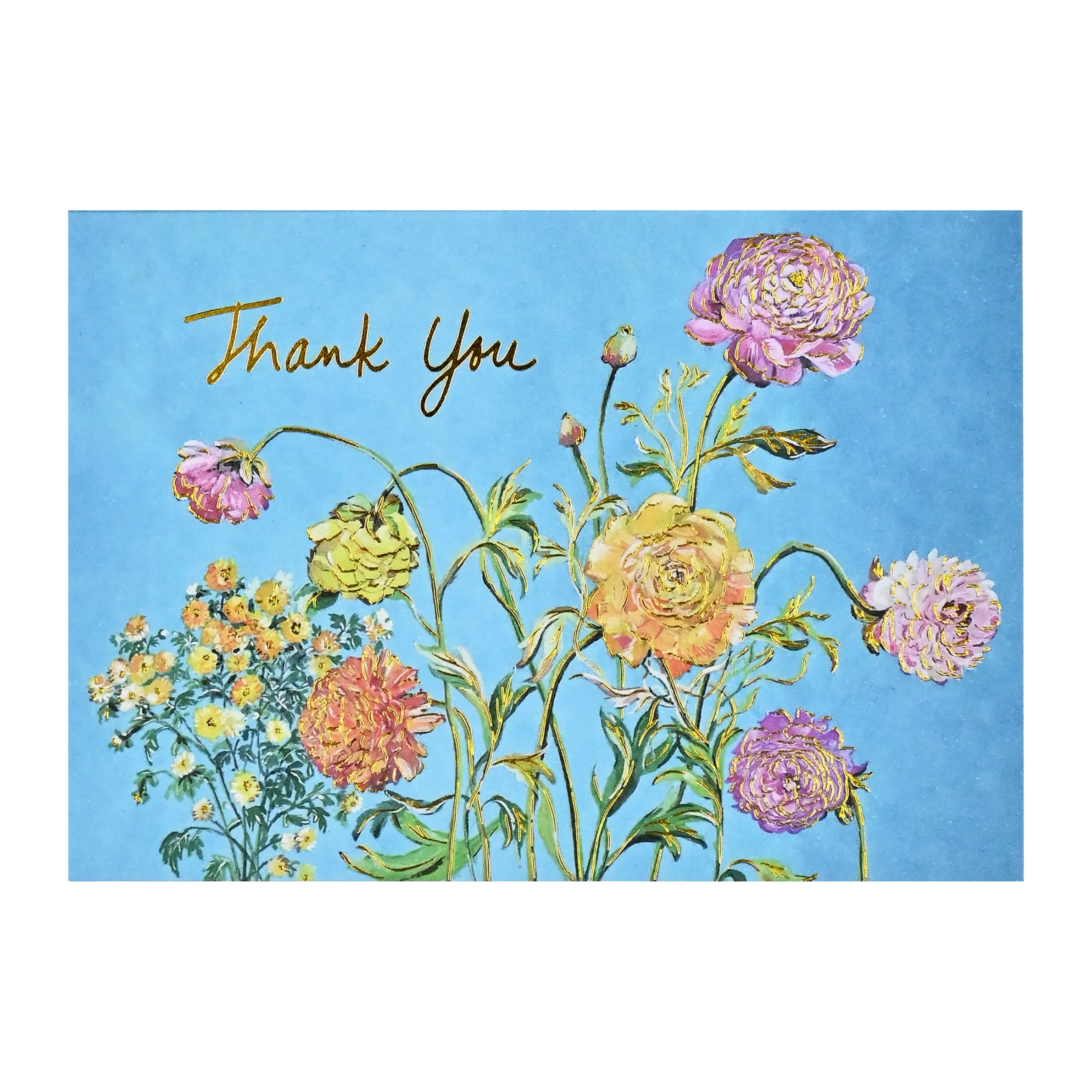 Peter Pauper Press - Thank You Boxed Note Cards - Garden Blooms