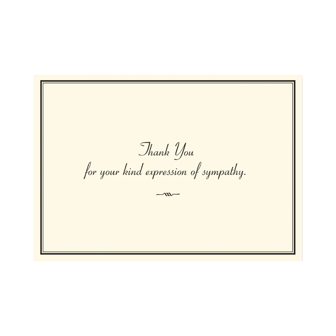 Peter Pauper Press - Thank You Boxed Note Cards - Sympathy