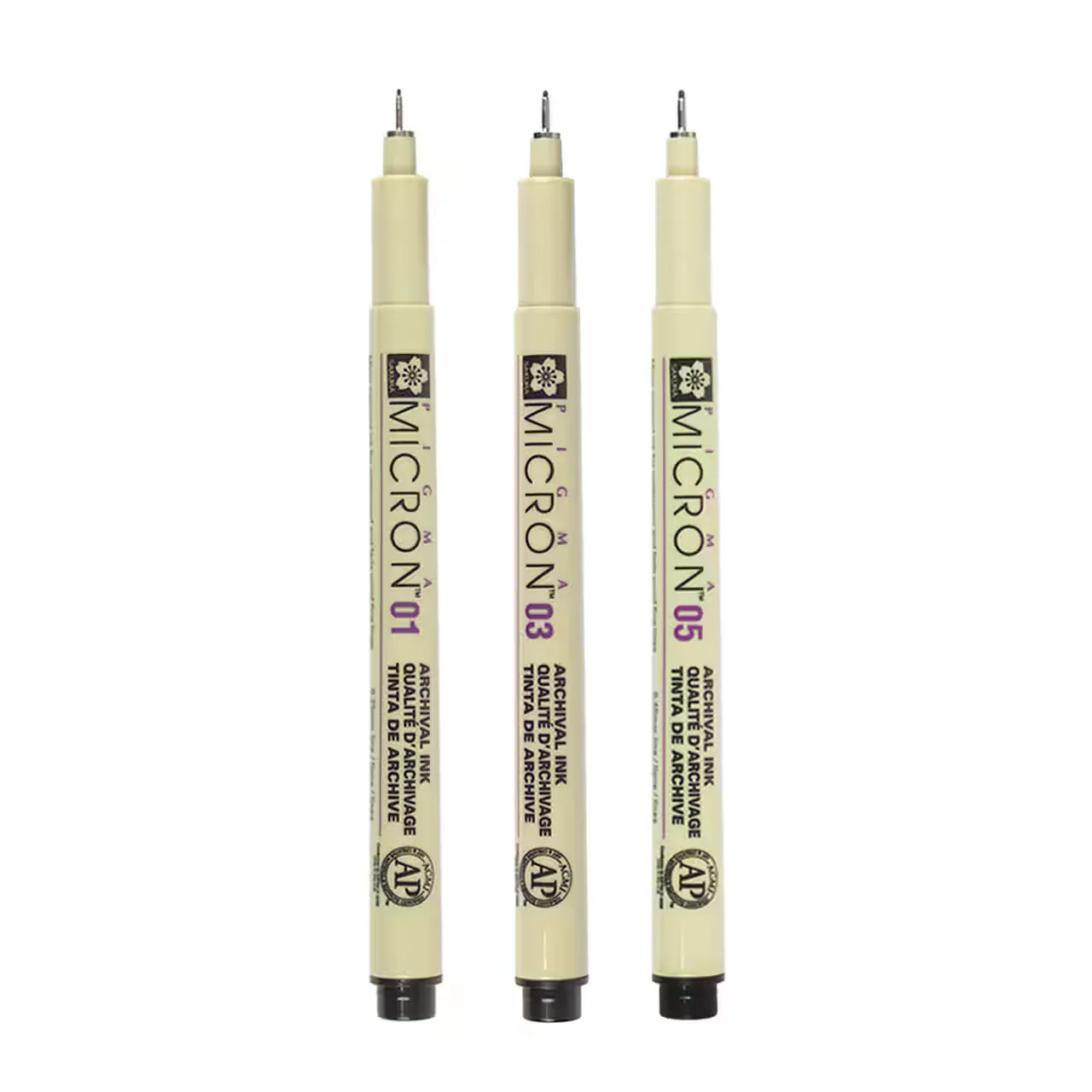 Sakura - Pigma Micron Pen - Fine - Set of 3 - Image 3