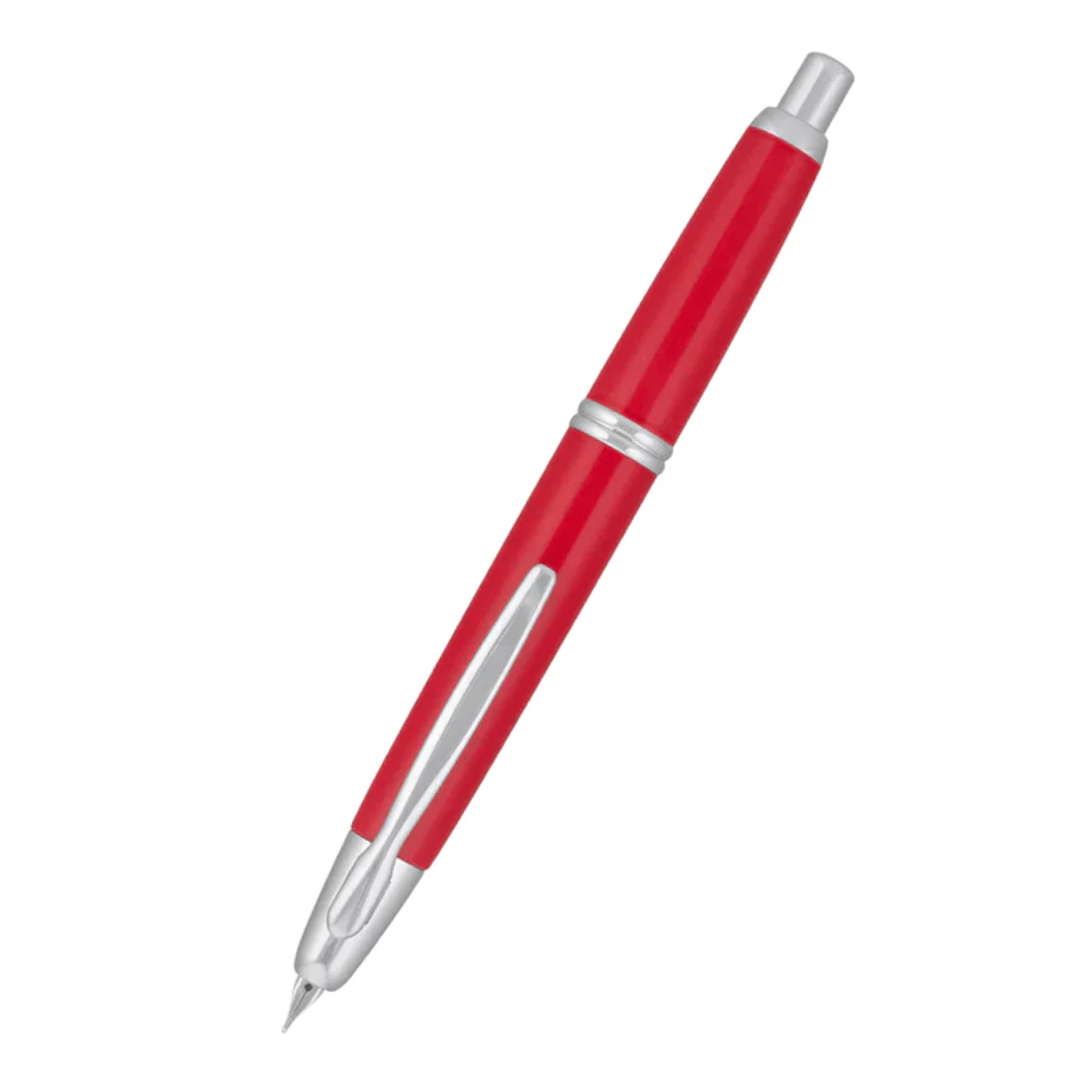 PILOT - VANISHING POINT FOUNTAIN PEN  LIMITED EDITION - RED CORAL