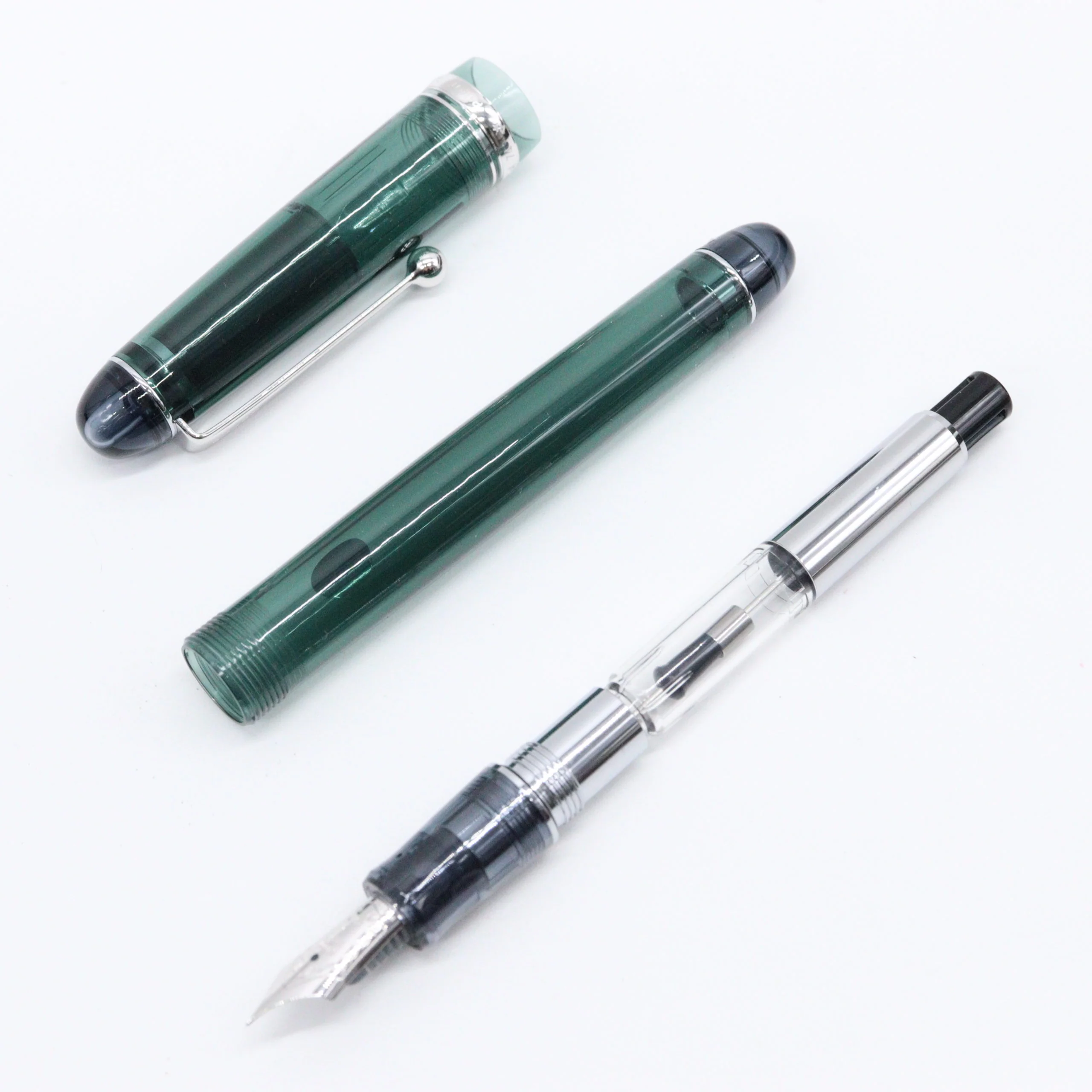 PILOT – Custom 74 Fountain Pen – Forest Green - Image 3