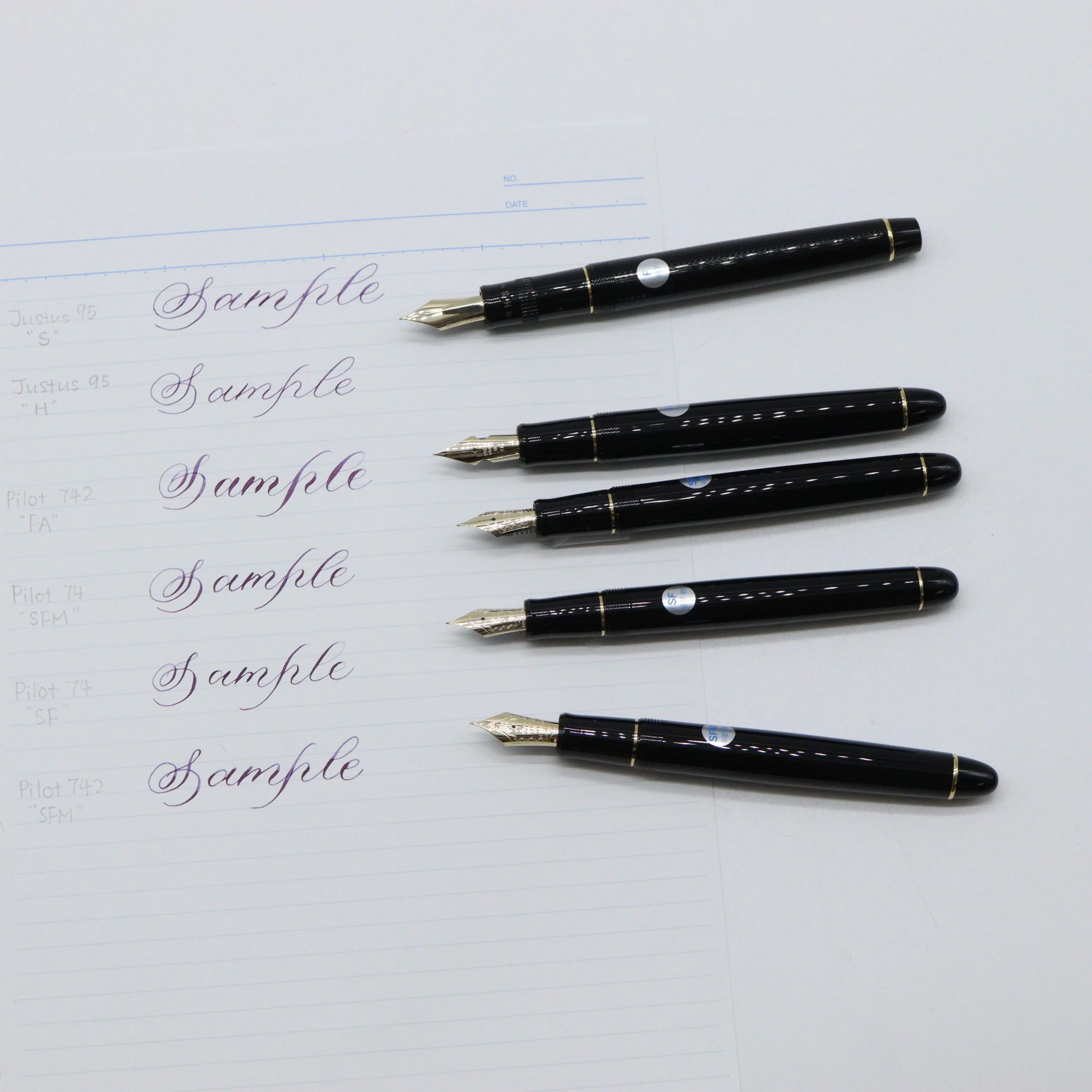 PILOT - Custom 74 Fountain Pen with Soft Nib- Black - Image 4