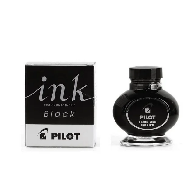 PILOT - Fountain Pen Ink 70mL Bottle | Black - Image 4