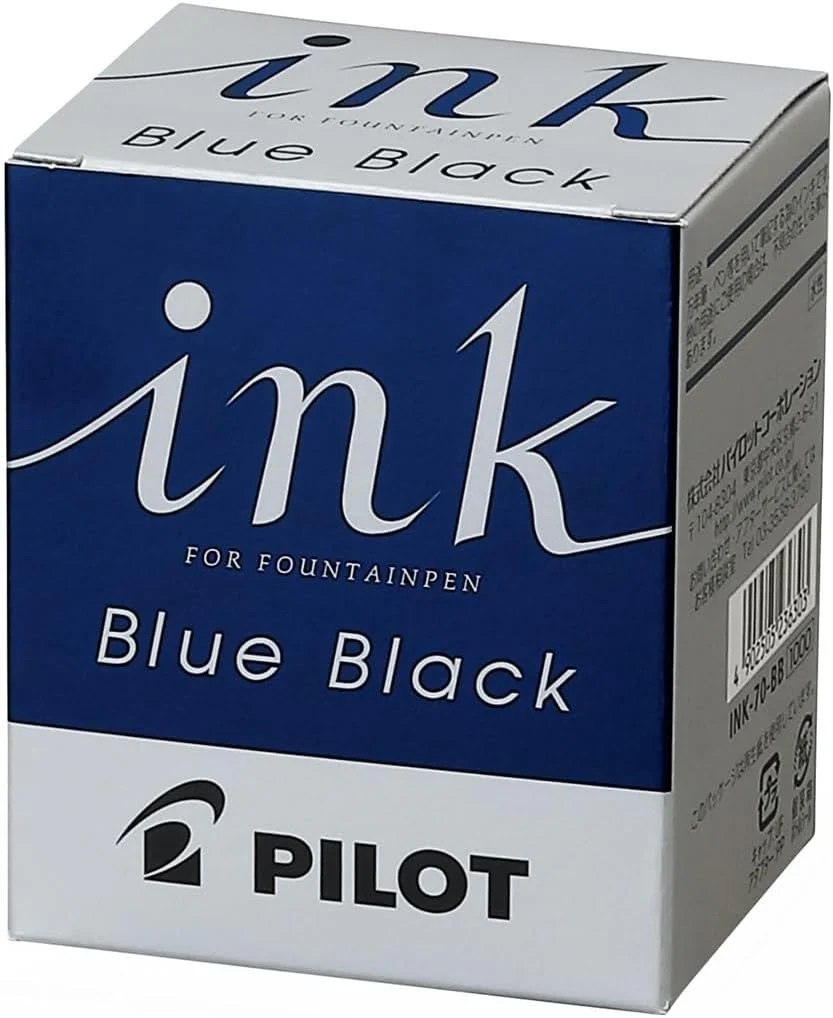 PILOT - Fountain Pen Ink 70mL Bottle | Blue Black - Image 2