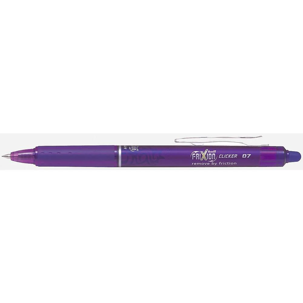 PILOT - Frixion Clicker Retractable Erasable Gel Pens (Various Colours and Sizes) - Image 16