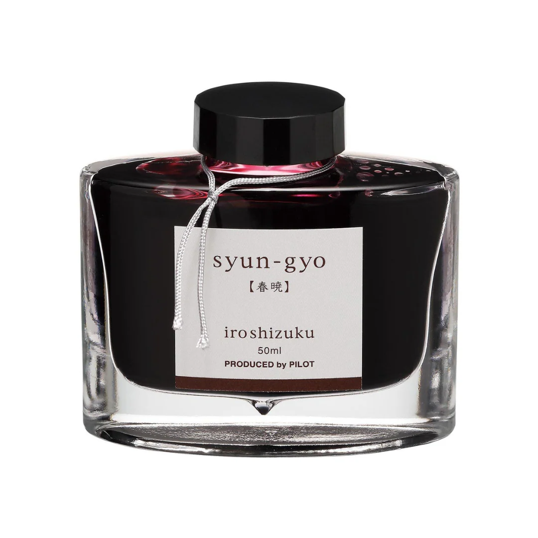 PILOT – Iroshizuku Fountain Pen Ink - 50mL Bottle | Syun-Gyo