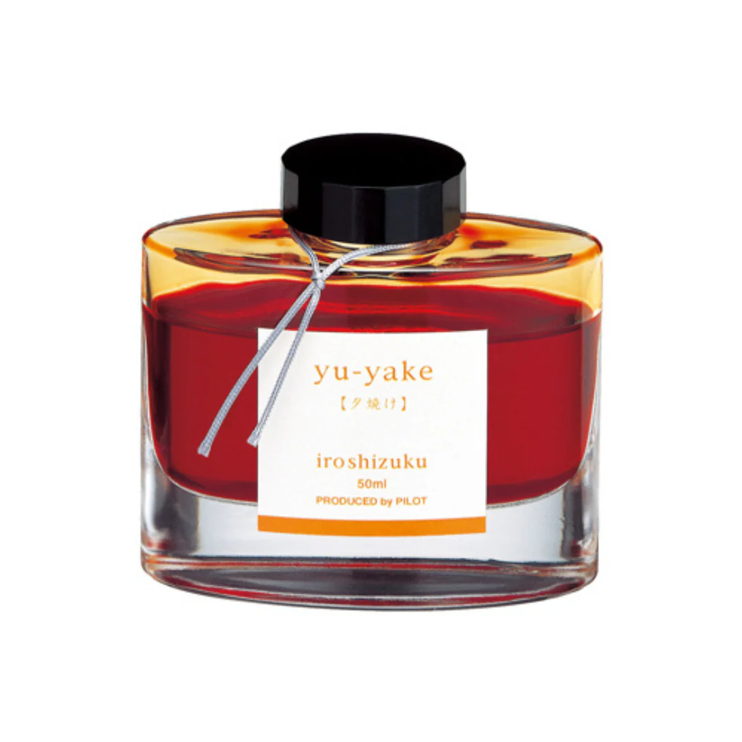 PILOT – Iroshizuku Fountain Pen Ink - 50mL Bottle | Yu-Yake