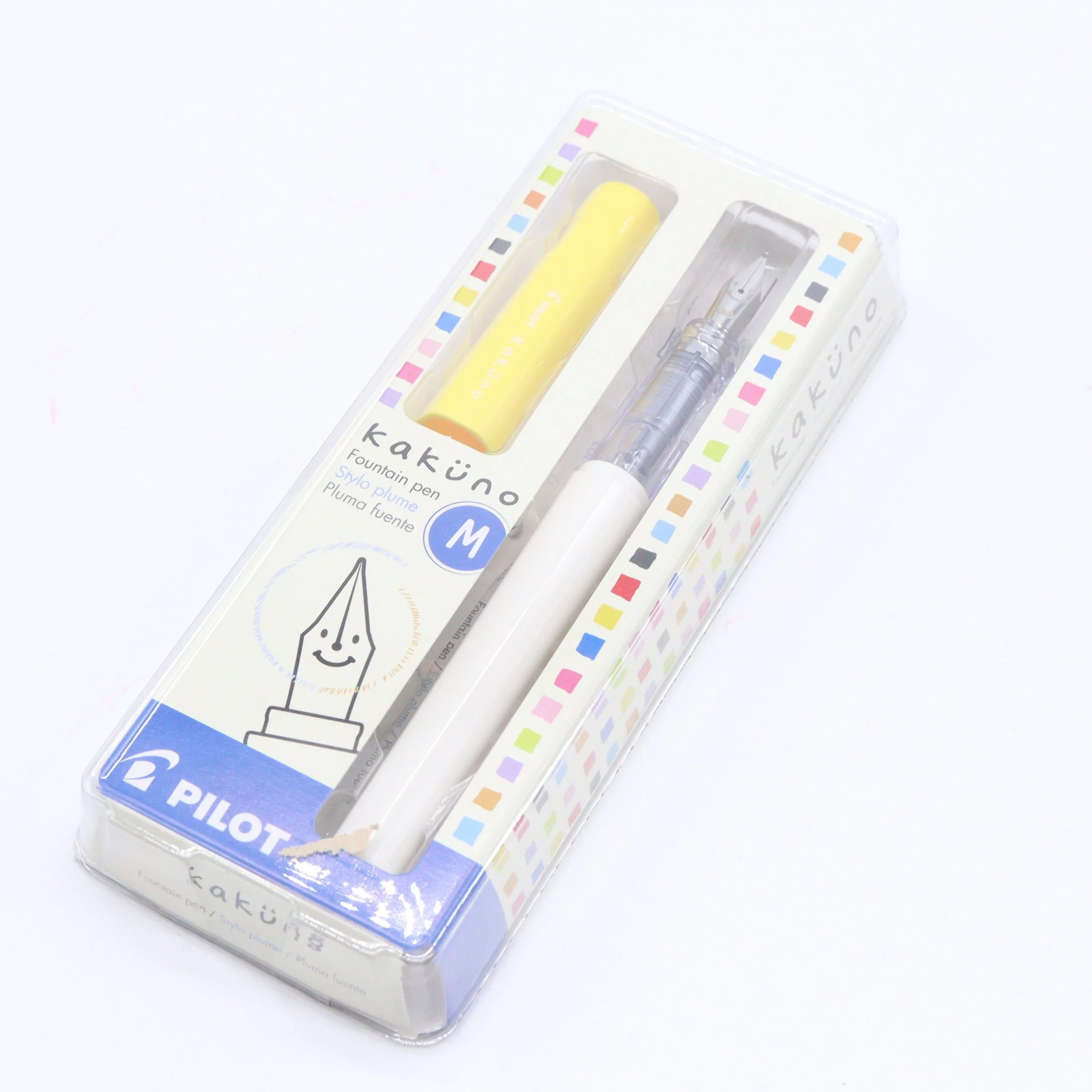 PILOT - Kakuno Fountain Pen - Soft Yellow - Image 4