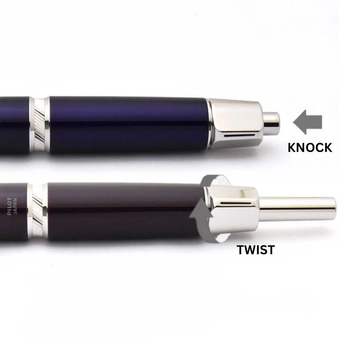 Pilot - Vanishing Point LS Fountain Pen - Black Matte - Image 2