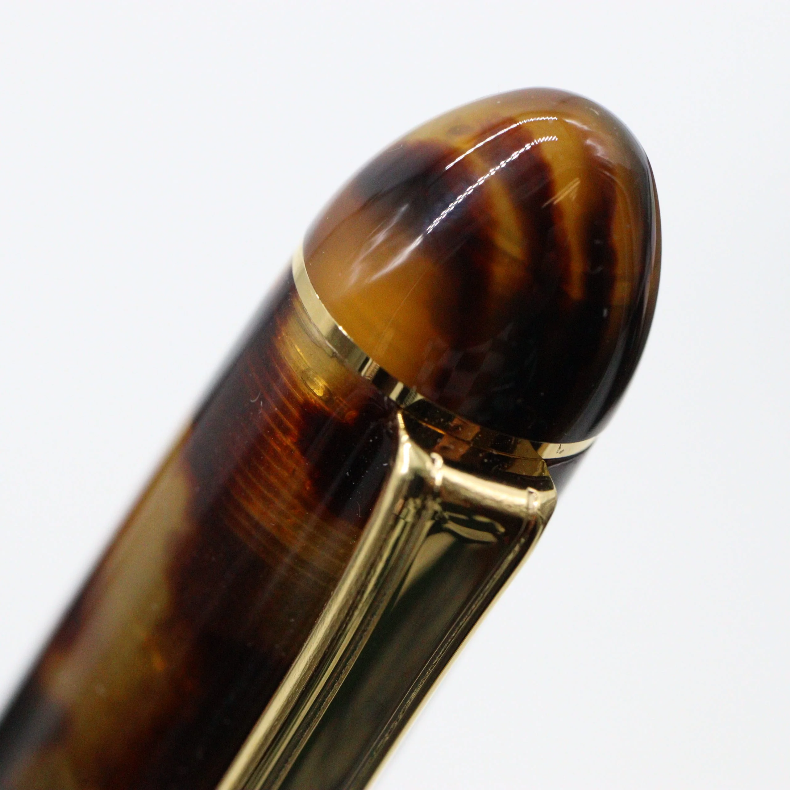 PLATINUM – #3776 Celluloid Fountain Pen 14K Gold – Tortoise - Image 10