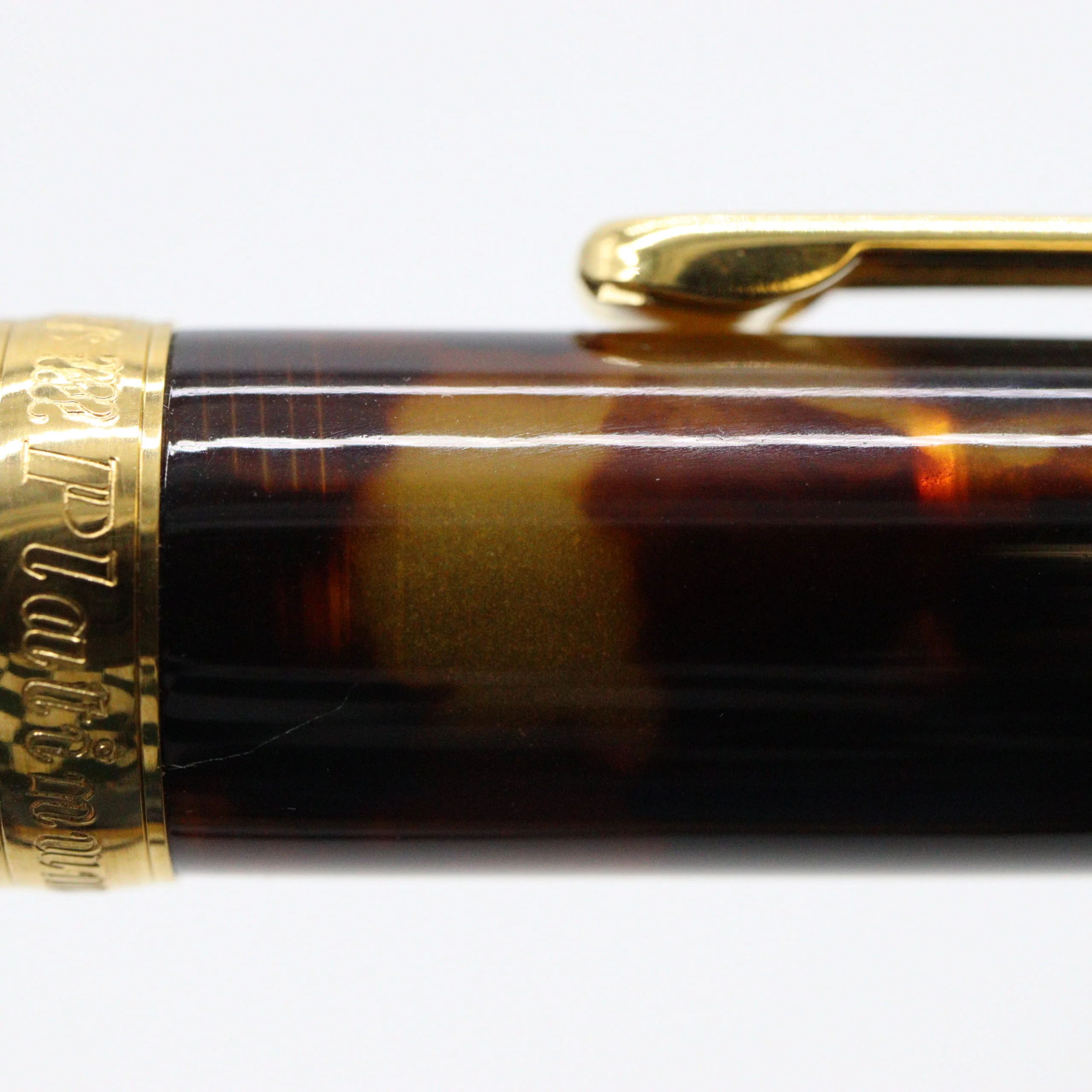 PLATINUM – #3776 Celluloid Fountain Pen 14K Gold – Tortoise - Image 12