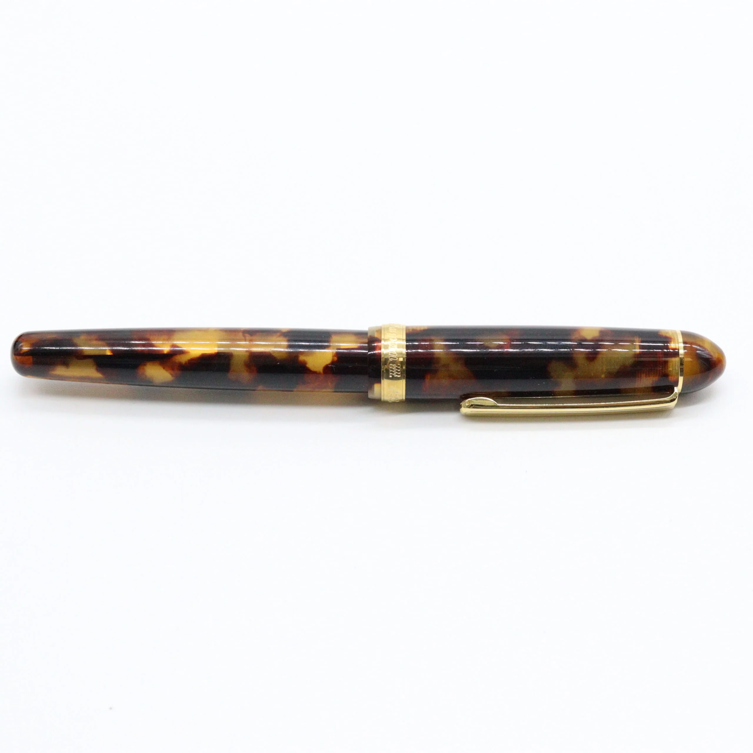 PLATINUM – #3776 Celluloid Fountain Pen 14K Gold – Tortoise - Image 14