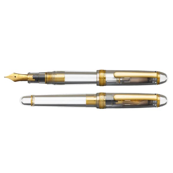 Platinum - #3776 Century 14kt Fountain Pen - Limited Edition - Demonstrator Prism Crystal - Image 2