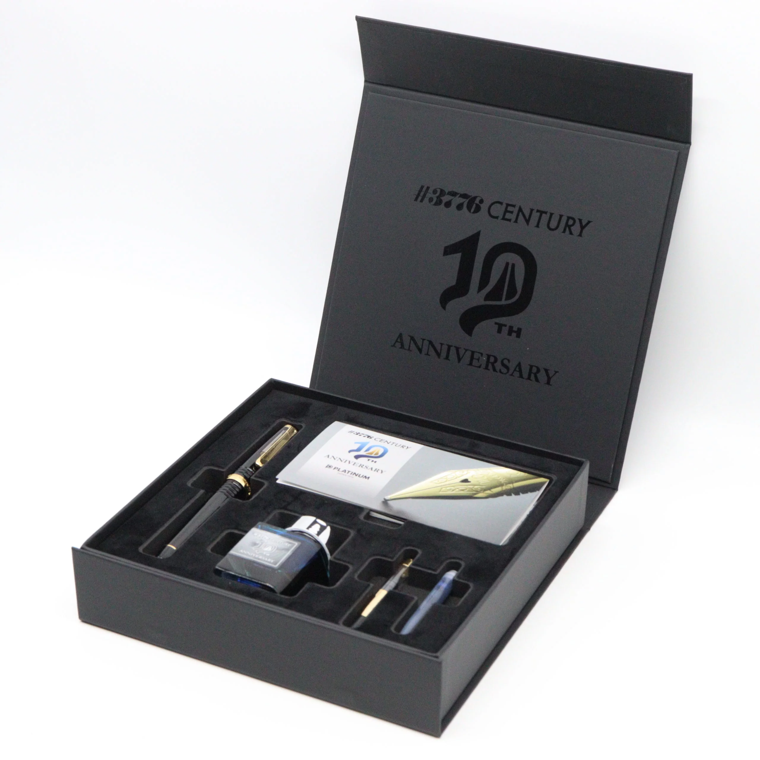PLATINUM - #3776 CENTURY FOUNTAIN PEN - 10tH ANNIVERSARY - LIMITED EDITION
