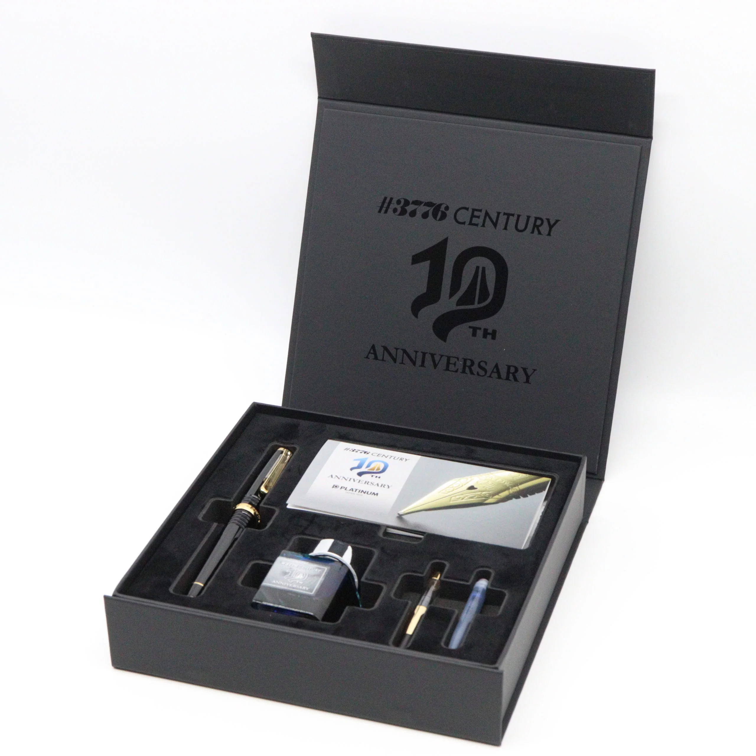 PLATINUM - #3776 CENTURY FOUNTAIN PEN - 10tH ANNIVERSARY - LIMITED EDITION - Image 22