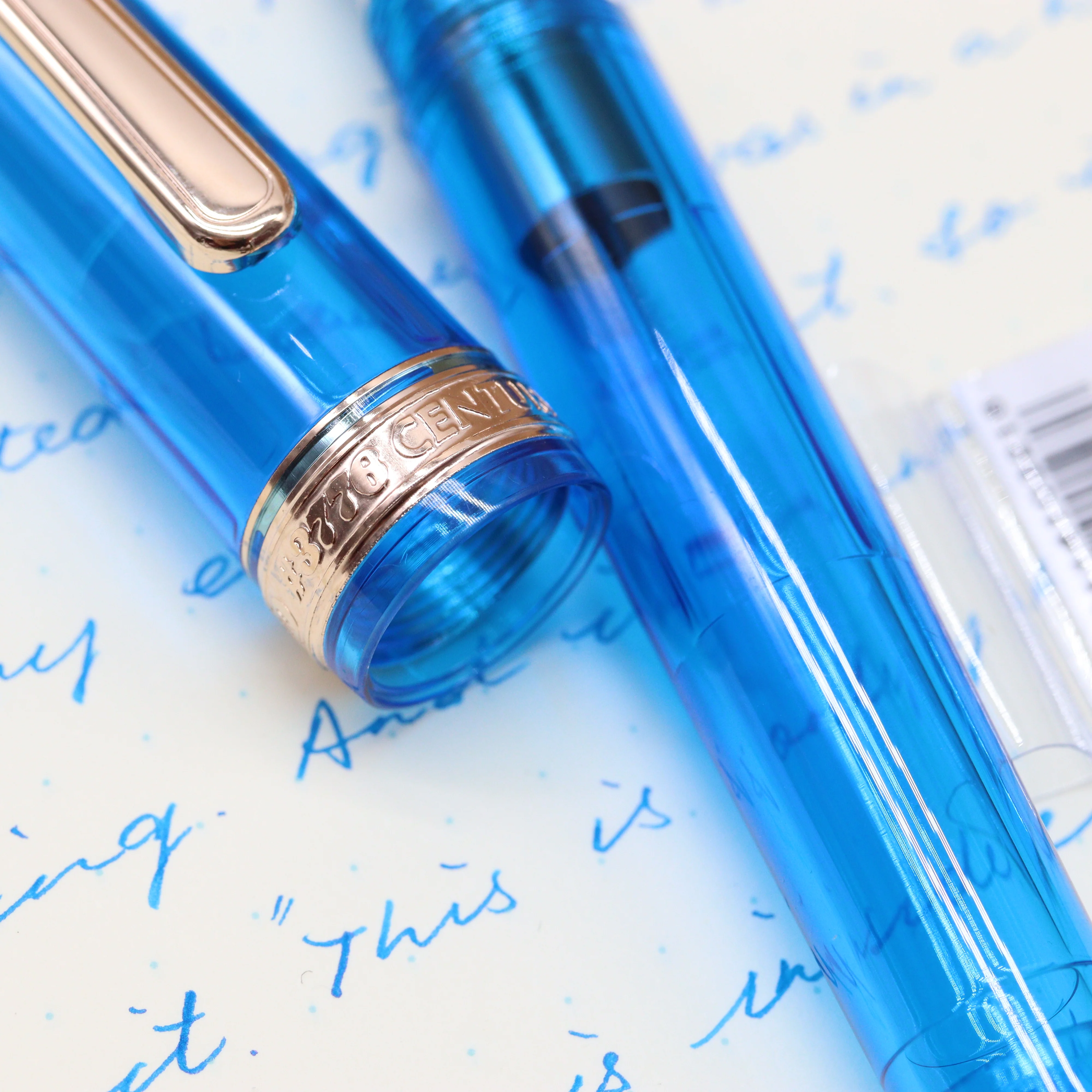 PLATINUM – #3776 Century Fountain Pen – 2023 North America Exclusive - Sands of Komodo - Image 3