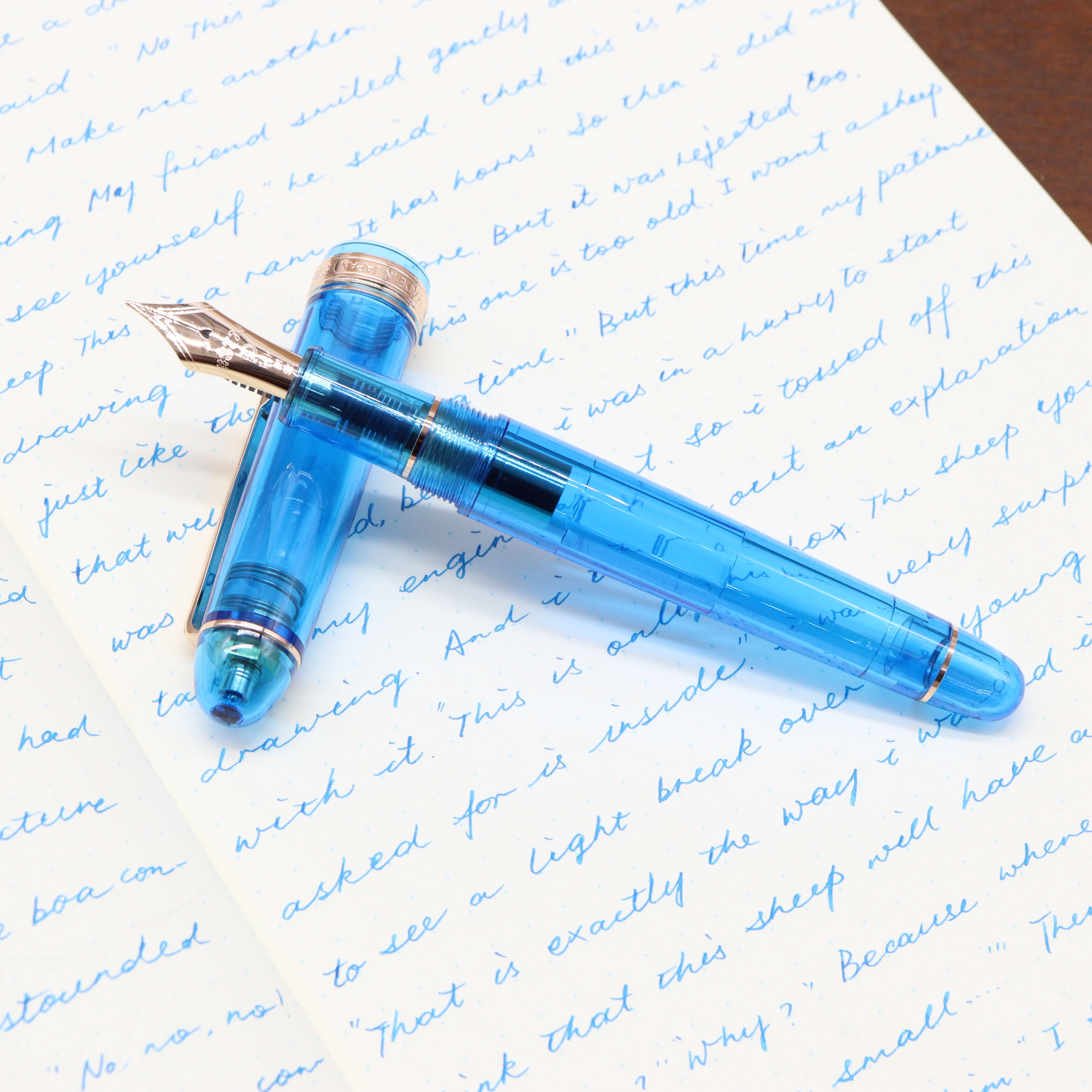 PLATINUM – #3776 Century Fountain Pen – 2023 North America Exclusive - Sands of Komodo - Image 4