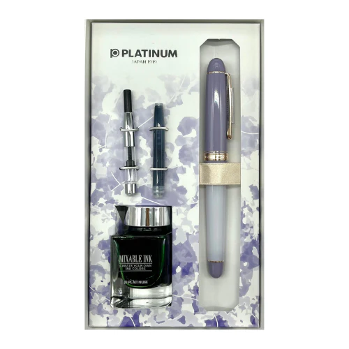 Platinum - 3776 Century - Fountain Pen Set - 14kt Nib - My Favorite Things - Misty Bloom - Image 3