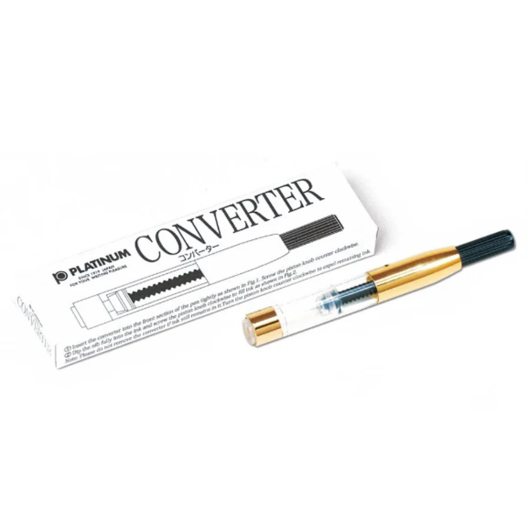 Platinum Converter for Fountain Pen Gold (CONVERTER-500)