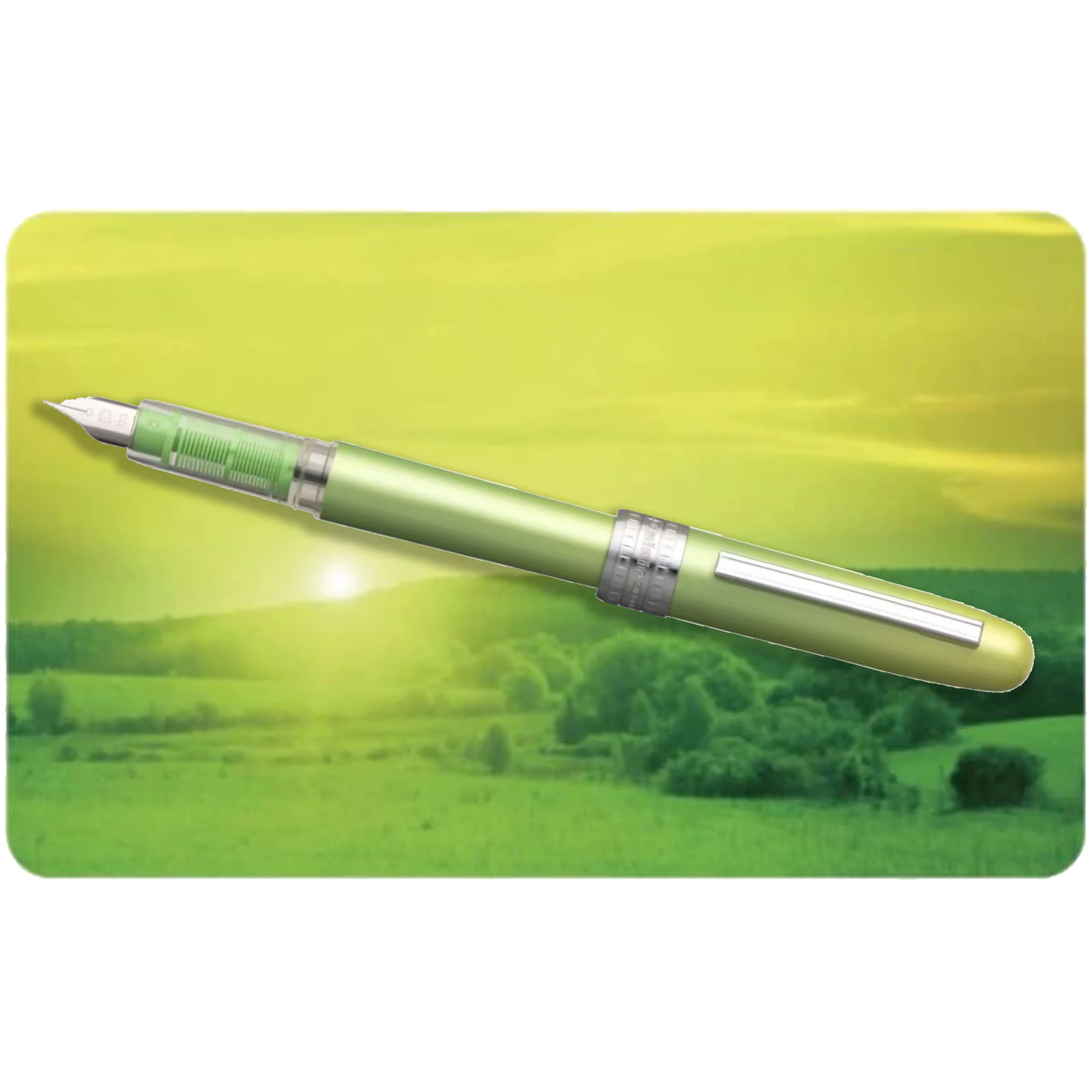 PLATINUM - PLAISIR 10th Anniversary Fountain Pen "Country Sunshine" Limited Edition