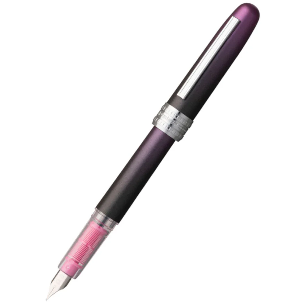 PLATINUM - PLAISIR 10th Anniversary Fountain Pen "Night Pink" Limited Edition