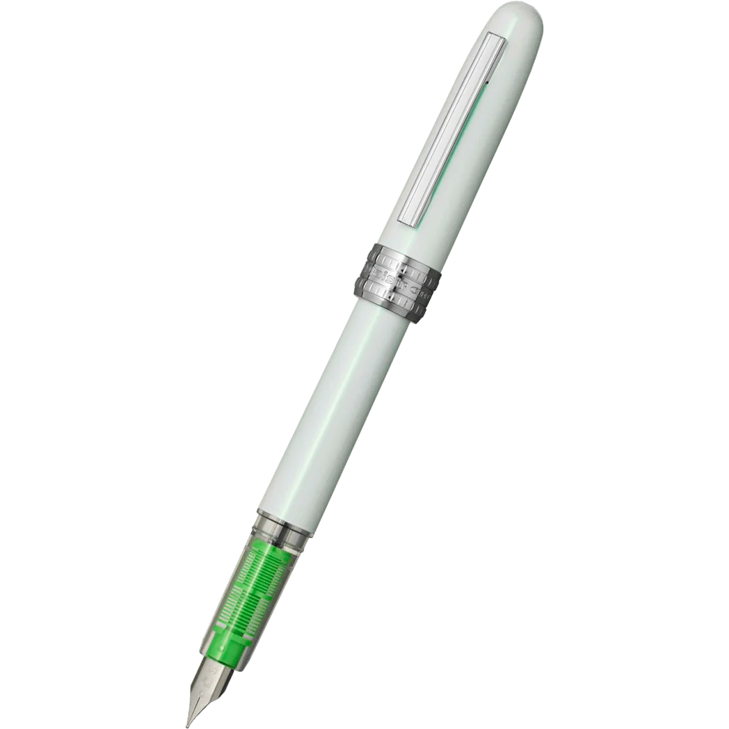 PLATINUM - Plaisir Fountain Pen - Healing Green - Aura Color of the Year 2022