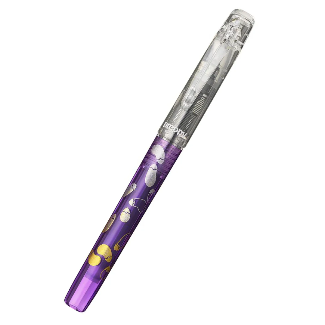 PLATINUM - Preppy Fountain Pen - Modern Maki-e Limited Edition - Nasu / Eggplant Purple - 0.3 Fine Nib - Image 2