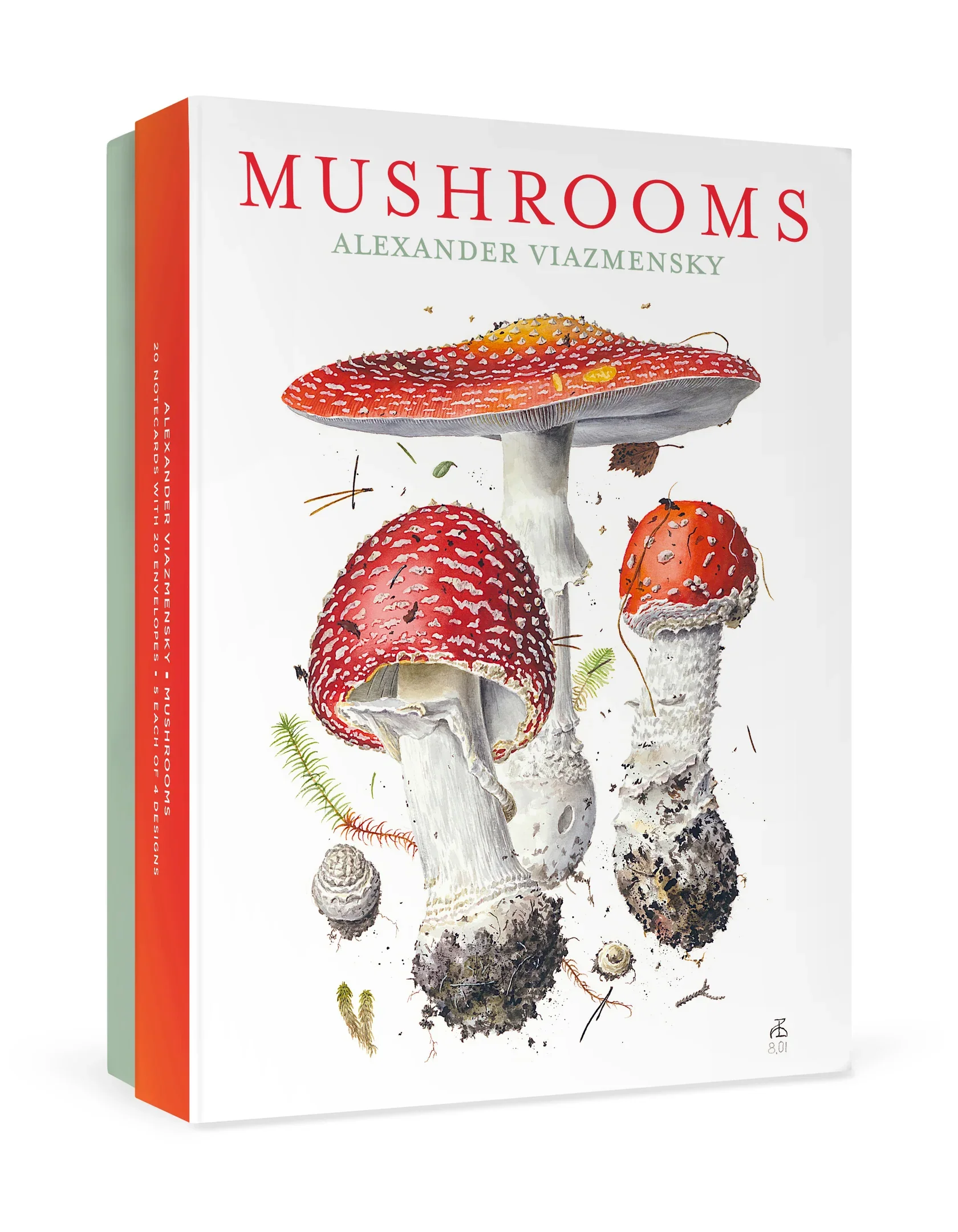 Pomegranate - Boxed Notecard Assortment -  Mushrooms: Alexander Viazmensky