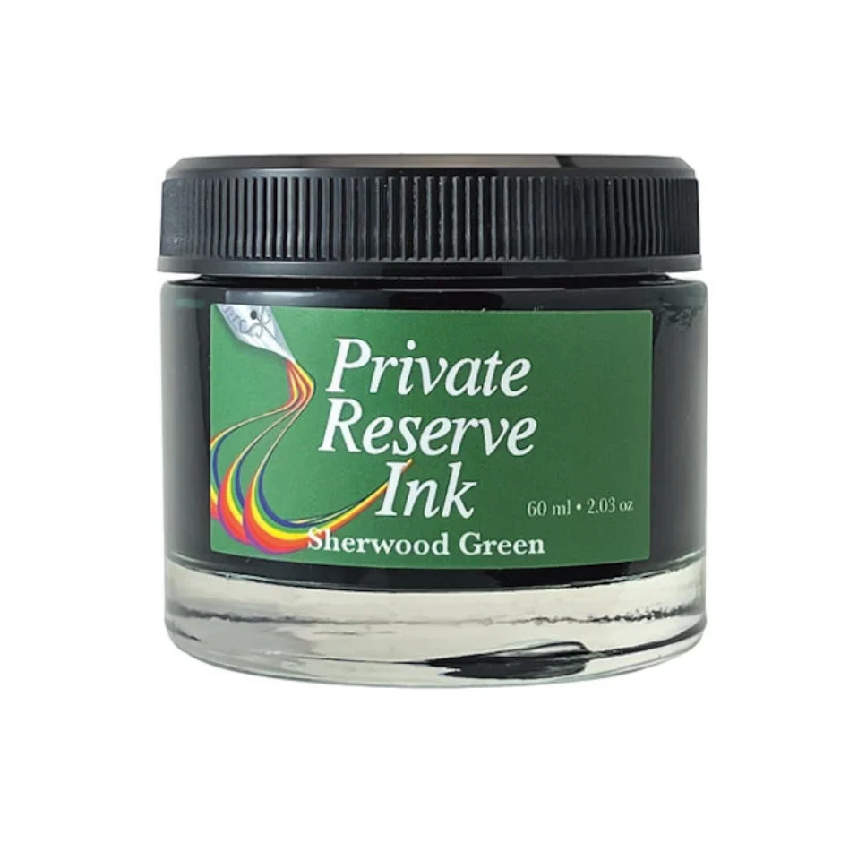 Private Reserve Fountain Pen Ink – 60 ml Bottle - Sherwood Green