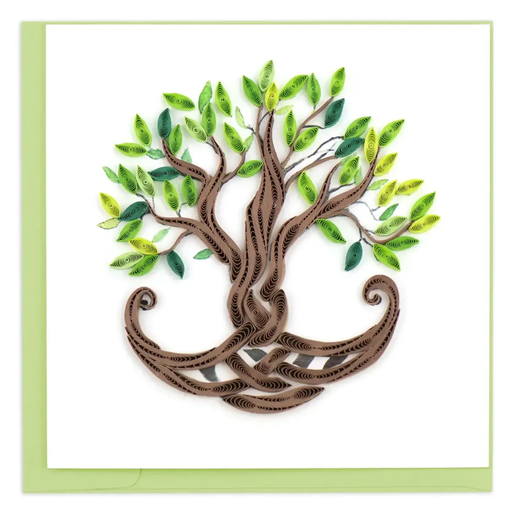Quilling Card - Tree Of Life